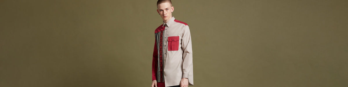 portsV 長袖シャツ　Sサイズ Ports V graphic-print long-sleeve Shirt | White | FARFETCH