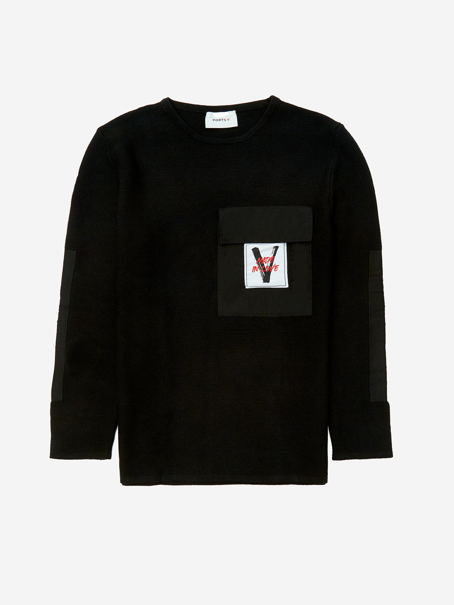 V