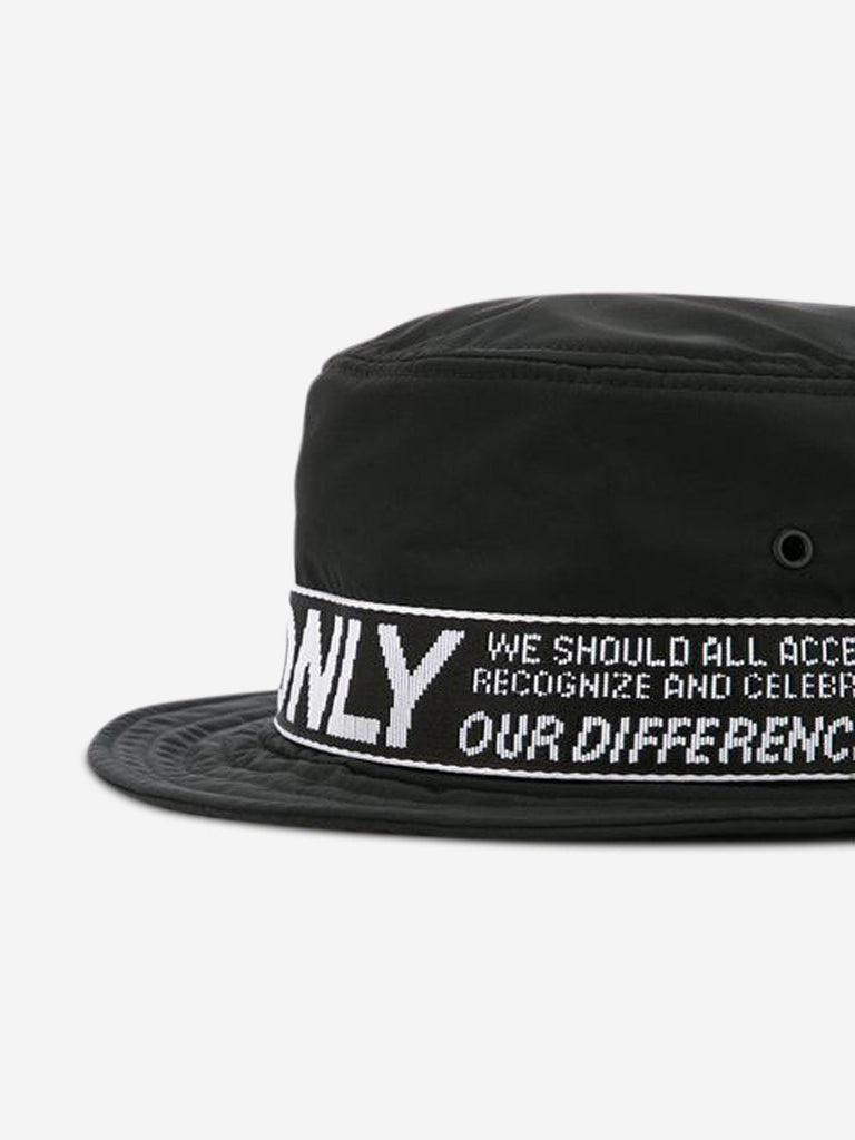 Love Only' Logo Bucket Hat - Black - Accessories - PortsV