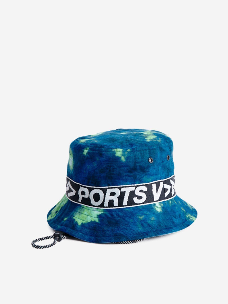 LOVE ONLY slogan tie dye hat - Blue - Accessories - PortsV