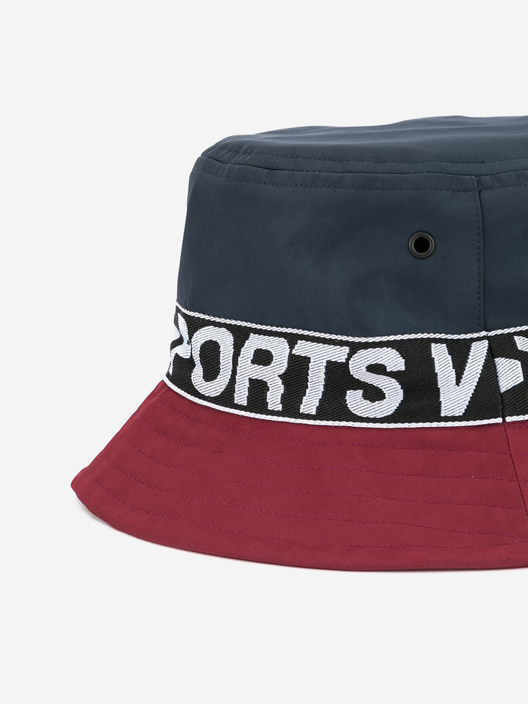 LOVE ONLY slogan colourblock hat - Navy - Accessories - PortsV