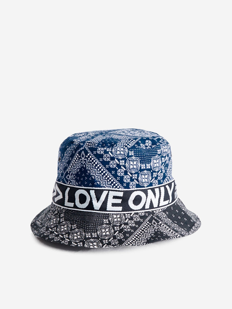 LOVE ONLY mosaic bandana print hat - Accessories - PortsV