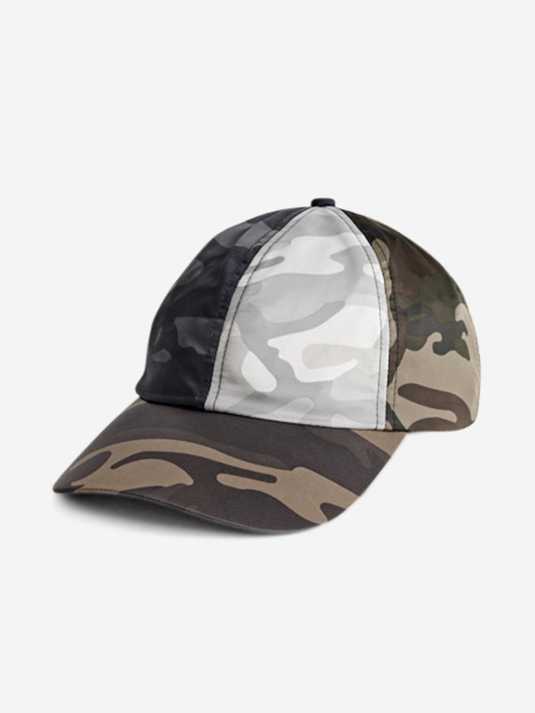 Colourblock camouflage baseball cap - Accessories - PortsV